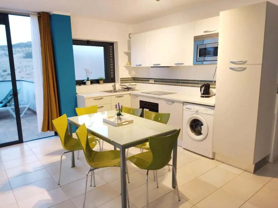 Casa Azul 2Bedroom Apartment & Ocean View Terrace Wifi Premium Costa Calma İspanya